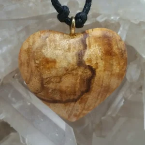 Palo Santo Heart Necklace
