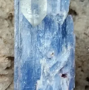 Kyanite And Quartz Pendant