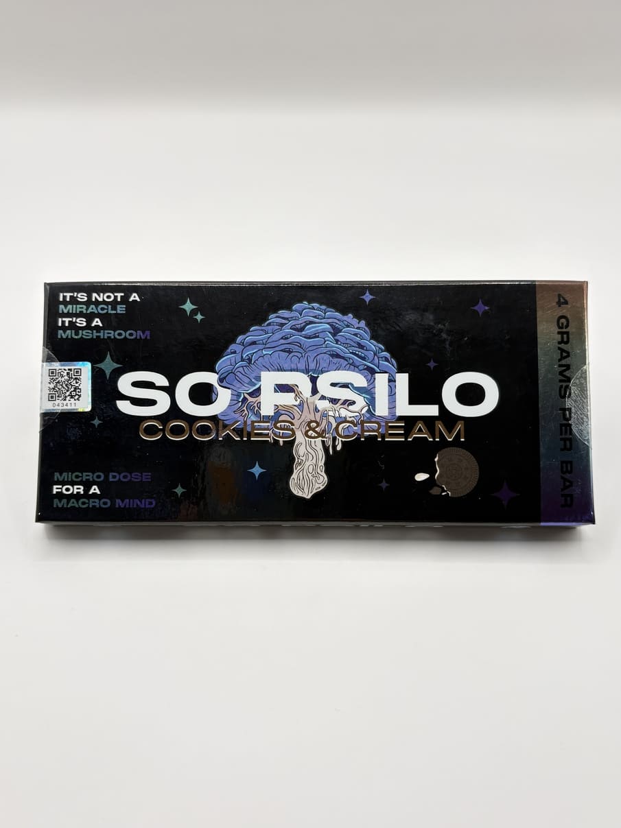 So Psilo: Chocolate Mushroom Bar 4,000mg